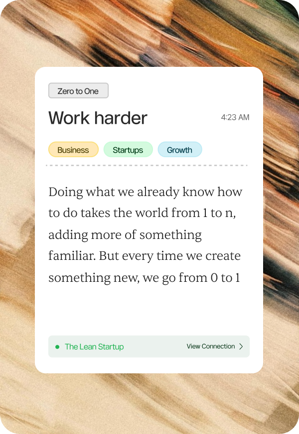 Mark app search and resurfaced reading insights